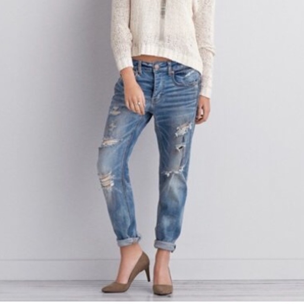 American Eagle Tomgirl Jeans Stretchy
